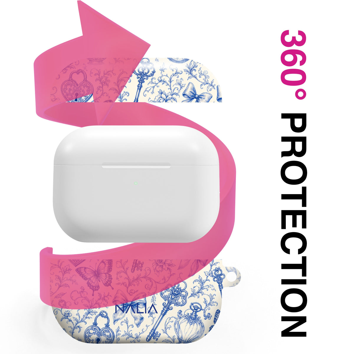 Toile - AirPods Pro 2 Hülle NALIA Protective Hülle
