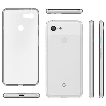 NALIA Hülle für Google Pixel 3 XL, Slim Crystal Case Clear Silikon Handyhülle