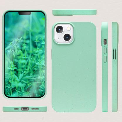 Bio Hülle für iPhone 14, Nachhaltiges Öko Case Umweltfreundlich Natur Eco Cover