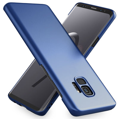 NALIA Ultra Slim Hardcase für Samsung Galaxy S9 – Anti-Fingerabdruck & 0.5mm Dünn – PUREFIT (Matt & Leicht) – Marke aus Berlin Schwarz NALIA SlimFit Hülle
