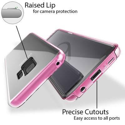 NALIA 360° Hülle für Samsung Galaxy S9 – Vorne & Hinten Schutz – 360GUARD (Full-Body Case) – Marke aus Berlin Transparent NALIA Transparente Hülle