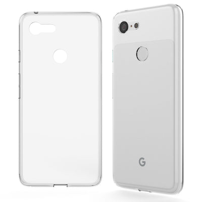 NALIA Transparente Silikonhülle für Google Pixel 3 – Anti-Gelb & Rutschfest – GLAZE (Handyhülle Kristallklar, Schlank & Stoßfest) – Marke aus Berlin Default Title NALIA Transparente Hülle
