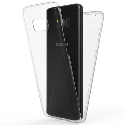 NALIA 360° Hülle für Samsung Galaxy S8 – Vorne & Hinten Schutz – 360GUARD (Full-Body Case) – Marke aus Berlin Transparent NALIA Transparente Hülle