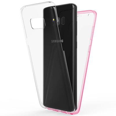 NALIA 360° Hülle für Samsung Galaxy S8 Plus – Vorne & Hinten Schutz – 360GUARD (Full-Body Case) – Marke aus Berlin Transparent NALIA Transparente Hülle