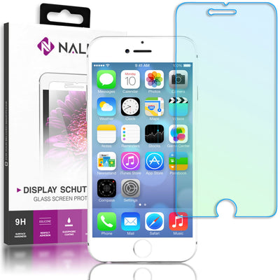 NALIA Schutzglas kompatibel mit iPhone 8 Plus / 7 Plus, 9H Glas-Schutzfolie Display-Abdeckung Hüllen-Kompatibel, Handy-Folie Schutz-Film Glasfolie, HD Screen Protector Tempered Glass - Transparent Default Title NALIA GlasSchutz