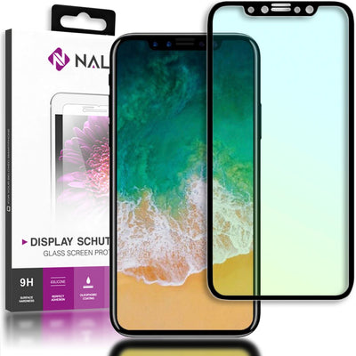 NALIA Schutzglas kompatibel mit iPhone 11 Pro / iPhone X XS, 5D Full-Cover Displayschutz 9H gehärtete Glas-Schutzfolie Bildschirm-Abdeckung, Schutz-Film Screen Protector Tempered Glass Schwarz NALIA GlasSchutz