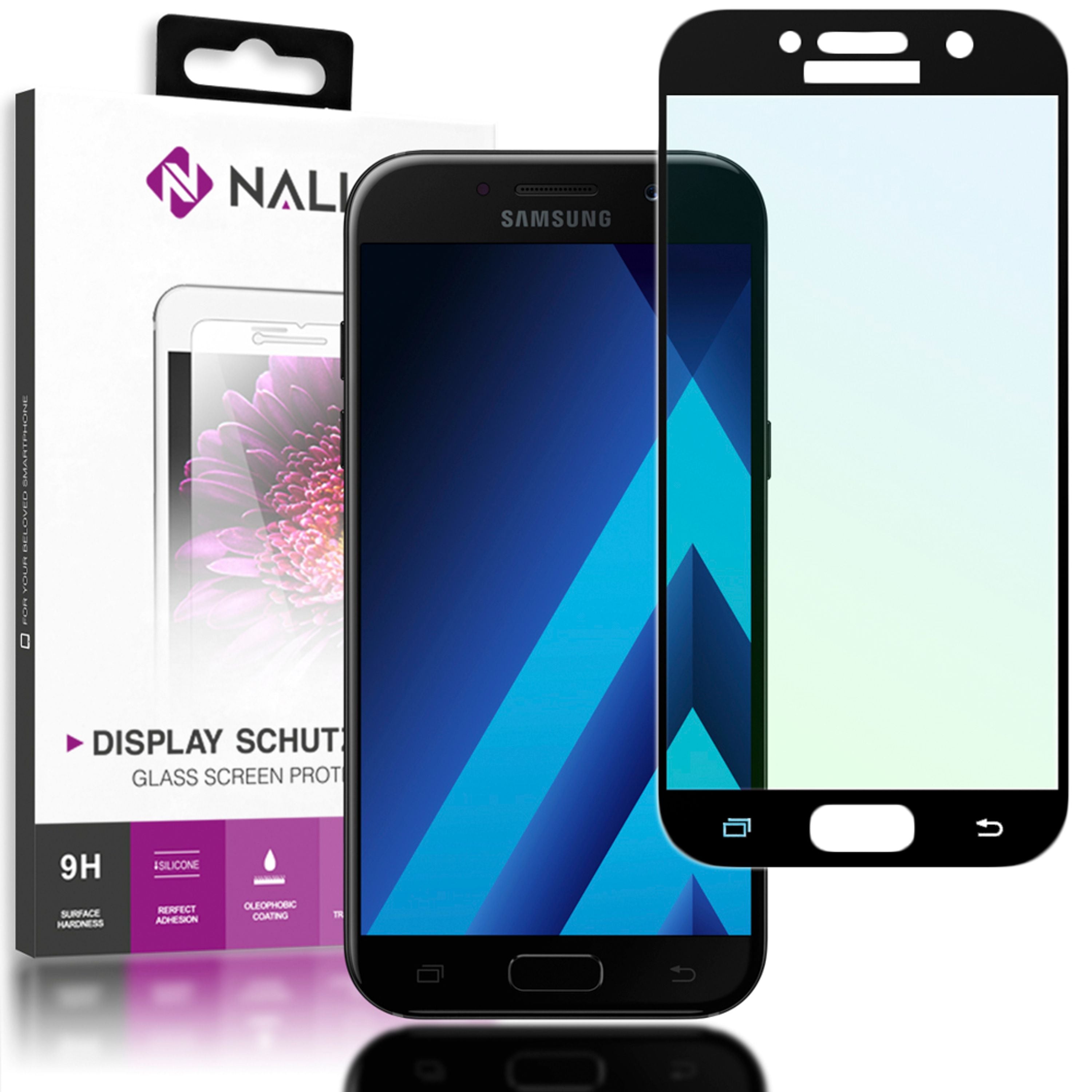 NALIA 9H Schutzglas Samsung Galaxy A3 2017 Panzerglas kratzfest NALIA