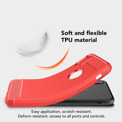 NALIA Design Case kompatibel mit Apple iPhone XS Max Hülle, Karbon Optik Stylische Handyhülle Stoßfeste Silikon Schutzhülle, Dünne Handy-Tasche Phone Cover Bumper Soft Skin Robust Schwarz NALIA Protective Hülle