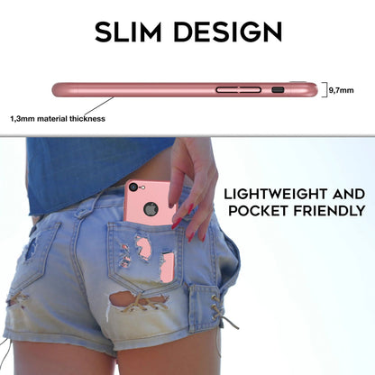 iPhone 7 Hülle 360 Grad Handyhülle mit Displayschutz von NALIA, 360° Cover Case NALIA