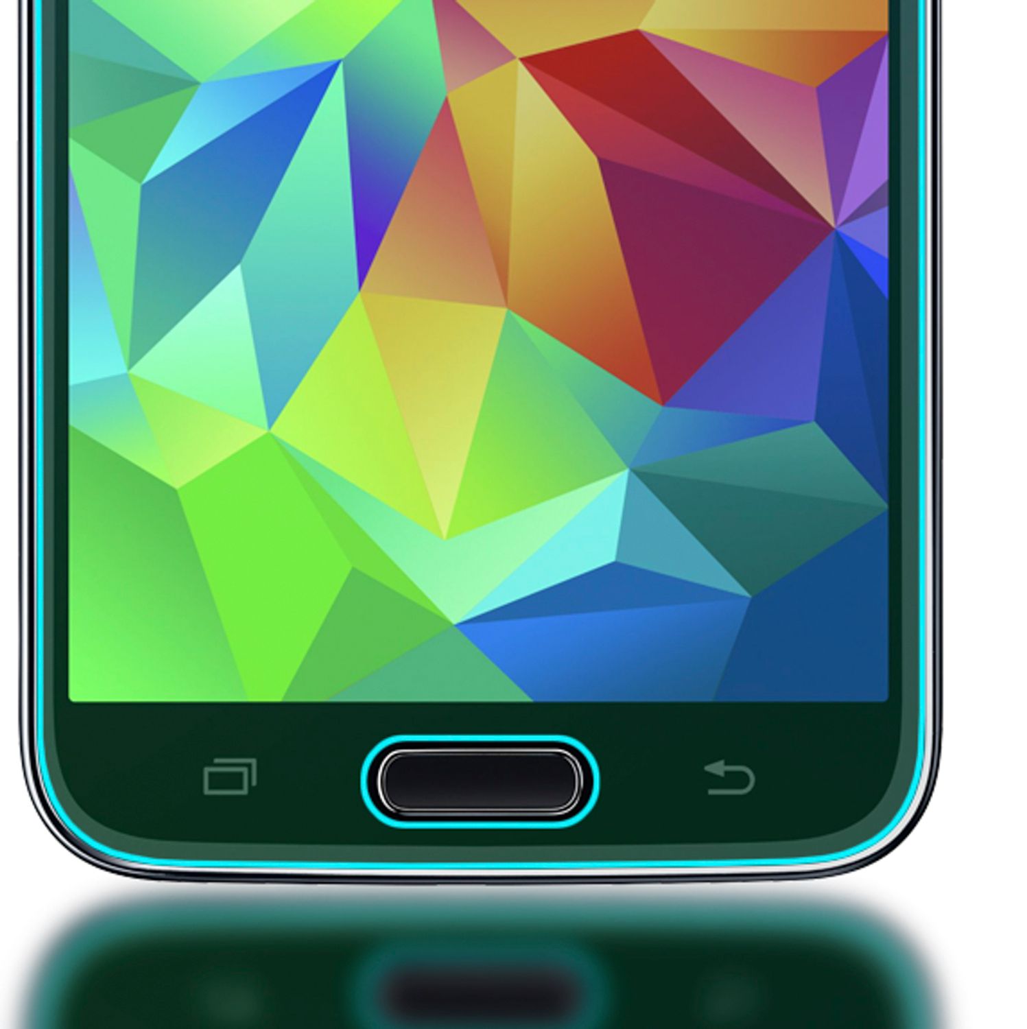 NALIA Schutzglas für Samsung Galaxy S5 / S5 Neo, 9H Full Cover Displayschutz LCD Default Title NALIA
