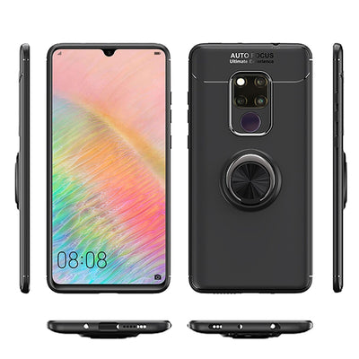 NALIA Ringhülle für Huawei Mate 20X – Ring-Ständer 360° & für Magnet-Halter – GRIP360 (Mattiertes Silikon Case) – Marke aus Berlin Default Title NALIA Protective Hülle