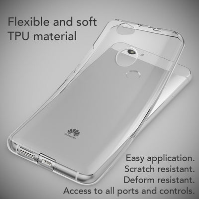 NALIA Handyhülle kompatibel mit Huawei Nova, Slim Silikon Motiv Case Cover Hülle Crystal Schutzhülle Dünn Durchsichtig, Etui Handy-Tasche Back-Cover Smart-Phone Bumper Pattern Flowers NALIA Protective Hülle