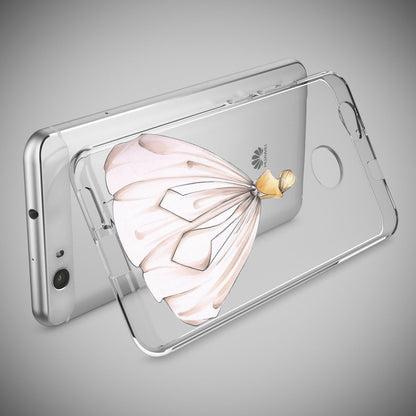 Huawei Nova Handy Hülle von NALIA, Silikon Motiv Case Cover Muster TPU Schutz Mandala Türkis Grün NALIA