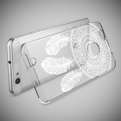 NALIA Handyhülle kompatibel mit Huawei Nova, Slim Silikon Motiv Case Cover Hülle Crystal Schutzhülle Dünn Durchsichtig, Etui Handy-Tasche Back-Cover Smart-Phone Bumper Dreamcatcher NALIA Protective Hülle