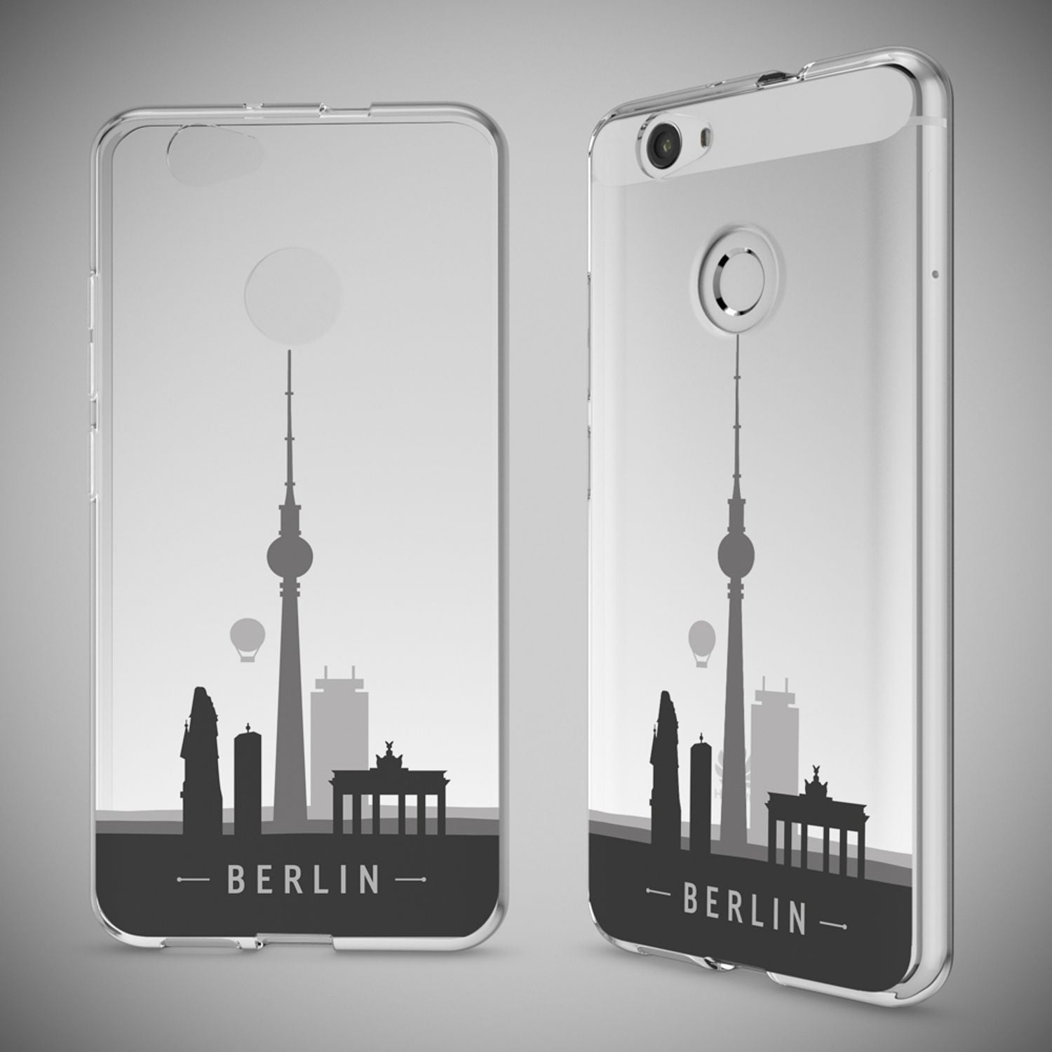 Huawei Nova Handy Hülle von NALIA, Silikon Motiv Case Cover Muster TPU Schutz Always Happy NALIA