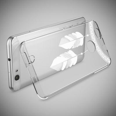 NALIA Handyhülle kompatibel mit Huawei Nova, Slim Silikon Motiv Case Cover Hülle Crystal Schutzhülle Dünn Durchsichtig, Etui Handy-Tasche Back-Cover Smart-Phone Bumper Butterfly Princess NALIA Protective Hülle