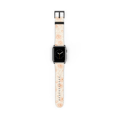 Blush - Apple Watch Armband 38-41mm & 42 (ab Serie 10) 38 - 41 mm Black Matte Printify Accessories