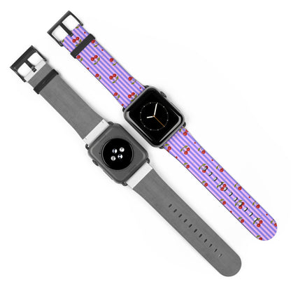 Cherie - Apple Watch Armband 44-49mm & 42 (Serie 1-3) 42 - 45 mm Rose Gold Matte Printify Accessories
