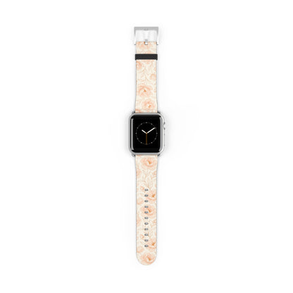 Blush - Apple Watch Armband 38-41mm & 42 (ab Serie 10) 38 - 41 mm Silver Matte Printify Accessories
