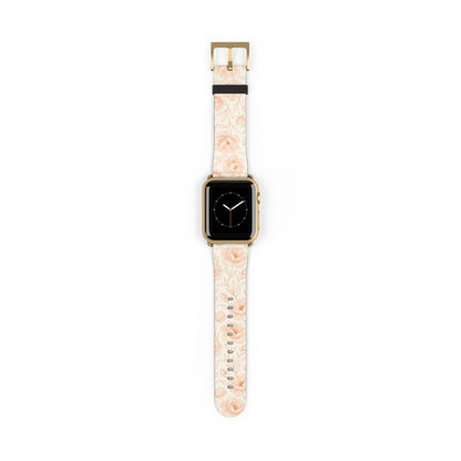 Blush - Apple Watch Armband 38-41mm & 42 (ab Serie 10) 38 - 41 mm Gold Matte Printify Accessories