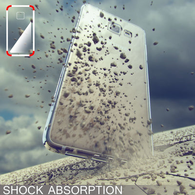 NALIA Handyhülle kompatibel mit Samsung Galaxy A5 2017, Ultra-Slim TPU Silikon Jelly Case Hülle, Dünne Gummi Schutzhülle Skin, Etui Handy-Tasche Telefon-Schale Back-Cover Smart-Phone Bumper - Weiß Default Title NALIA SlimFit Hülle