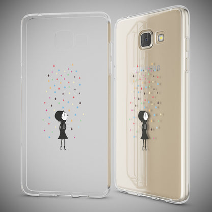 NALIA Transparente Silikonhülle Samsung Galaxy A5 2016 Case Anti-Gelb stoßfest NALIA