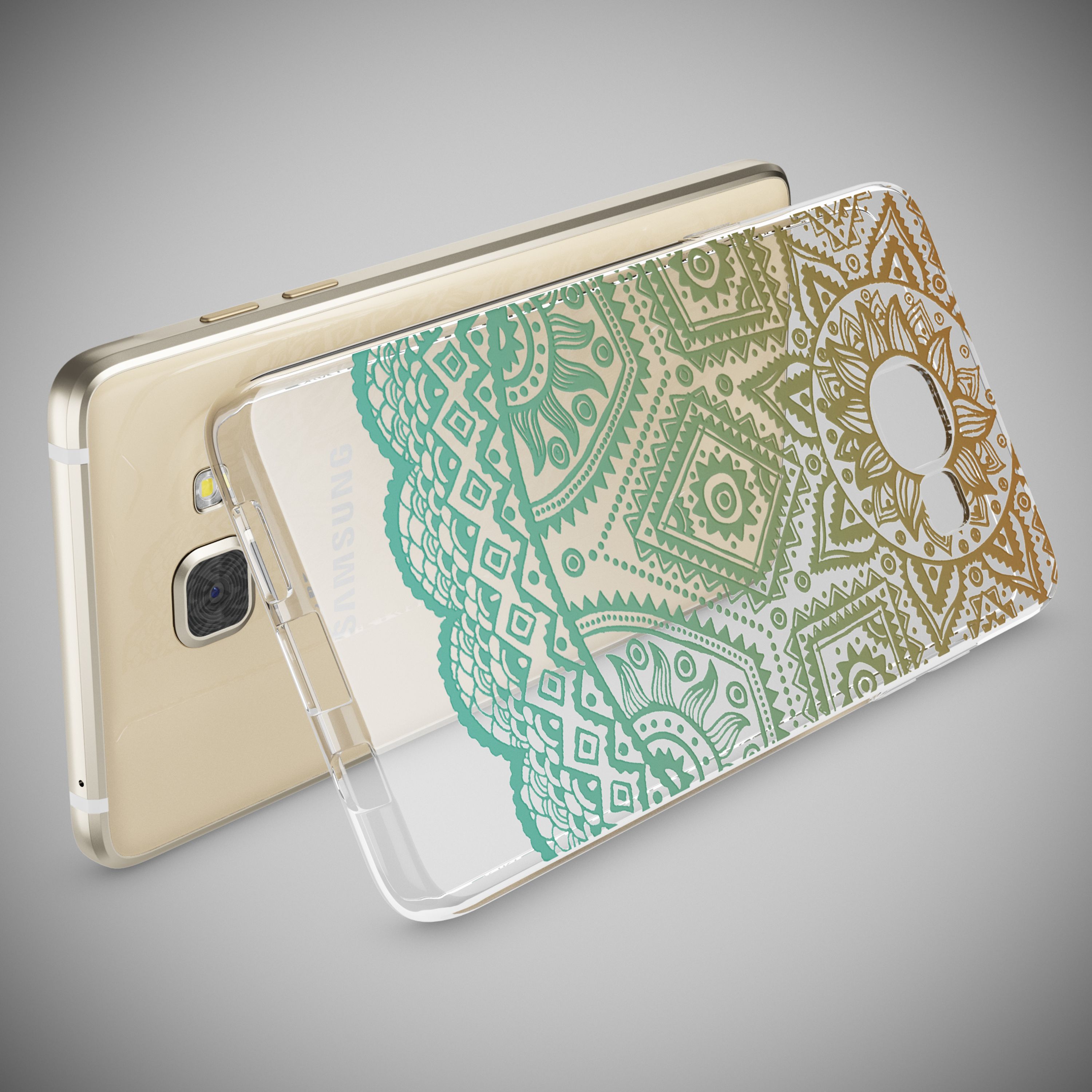 NALIA Transparente Silikonhülle Samsung Galaxy A5 2016 Case Anti-Gelb stoßfest NALIA