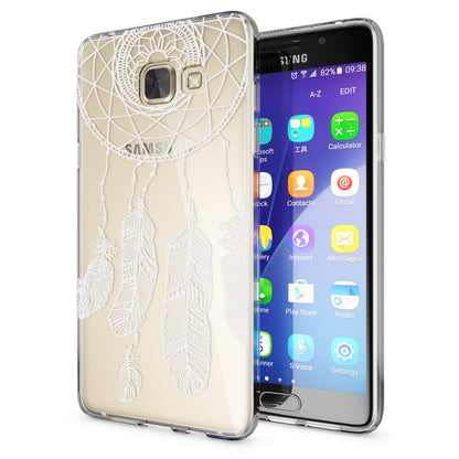 NALIA Transparente Silikonhülle Samsung Galaxy A5 2016 Case Anti-Gelb stoßfest NALIA