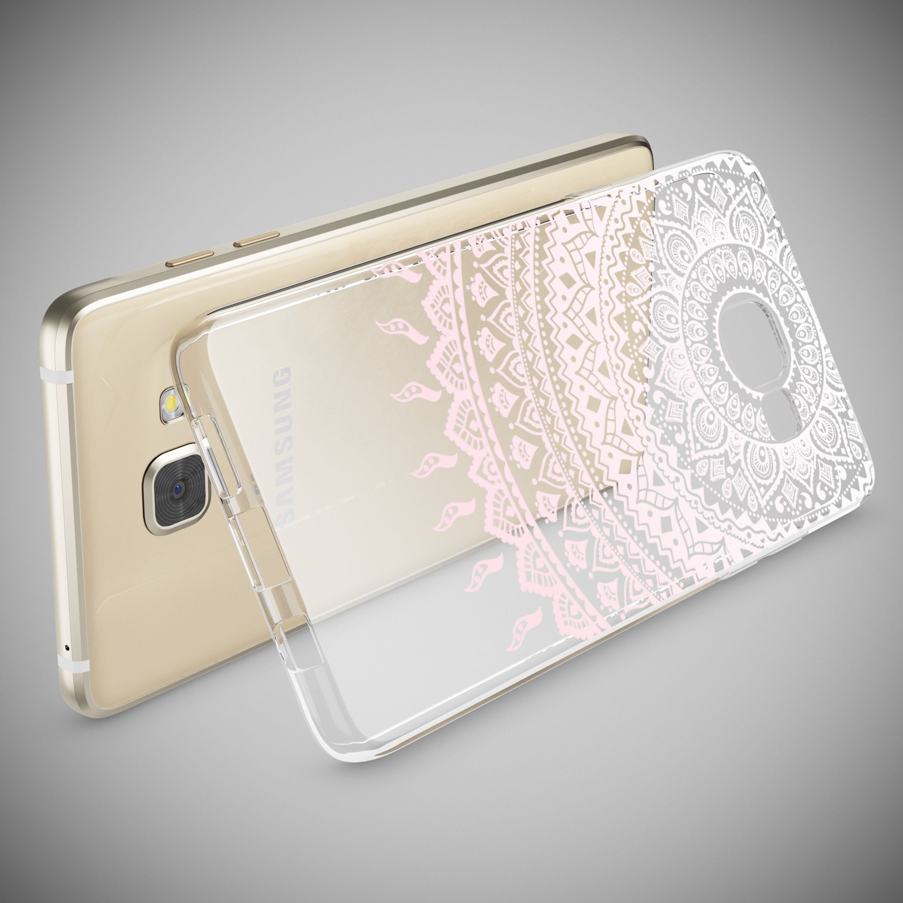 NALIA Transparente Silikonhülle Samsung Galaxy A5 2016 Case Anti-Gelb stoßfest NALIA