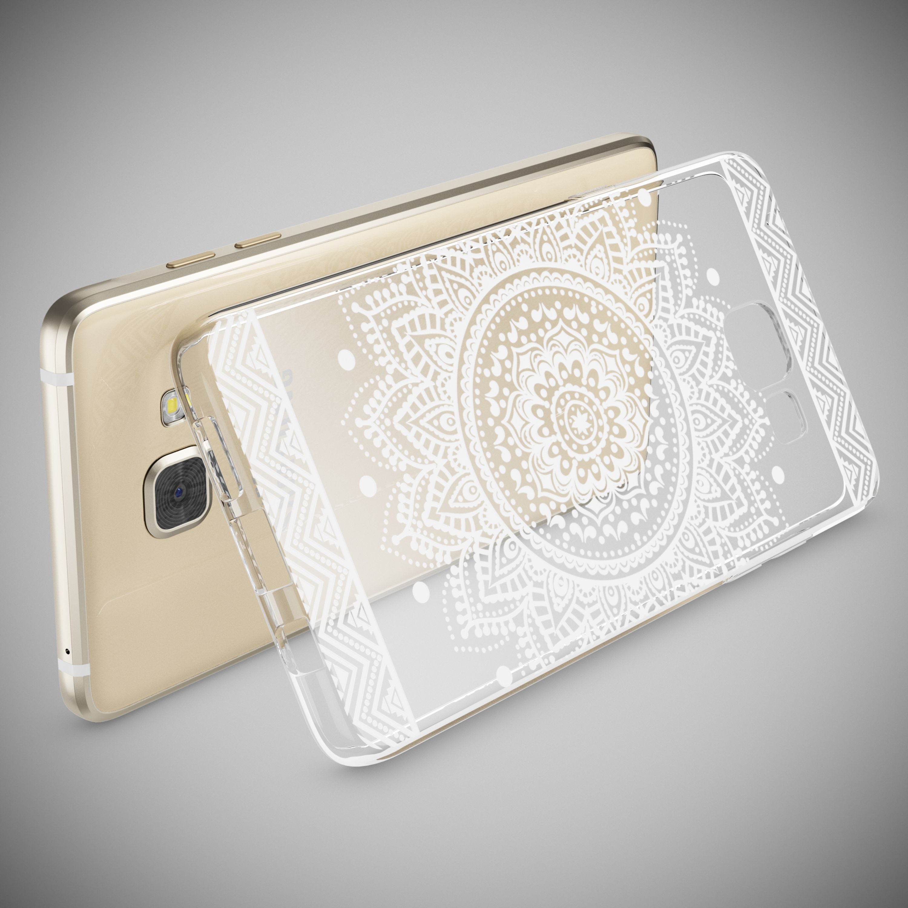 NALIA Transparente Silikonhülle Samsung Galaxy A5 2016 Case Anti-Gelb stoßfest NALIA