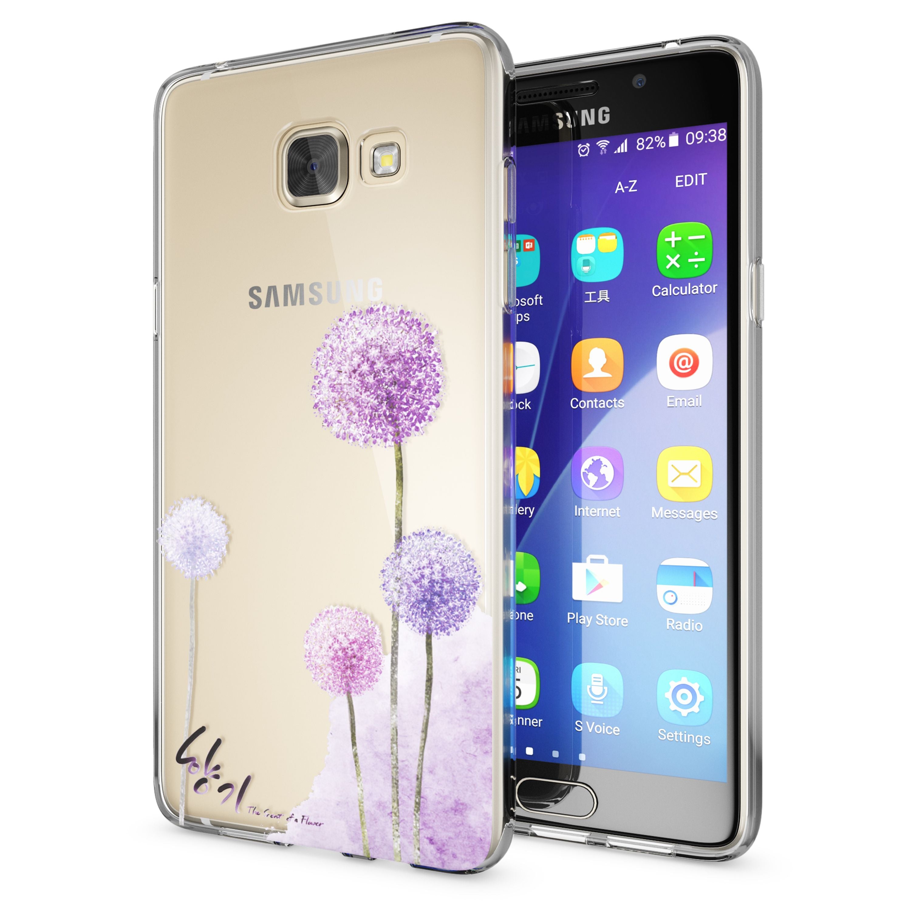 NALIA Transparente Silikonhülle Samsung Galaxy A5 2016 Case Anti-Gelb stoßfest NALIA