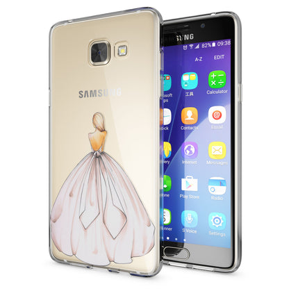 NALIA Transparente Silikonhülle Samsung Galaxy A5 2016 Case Anti-Gelb stoßfest NALIA