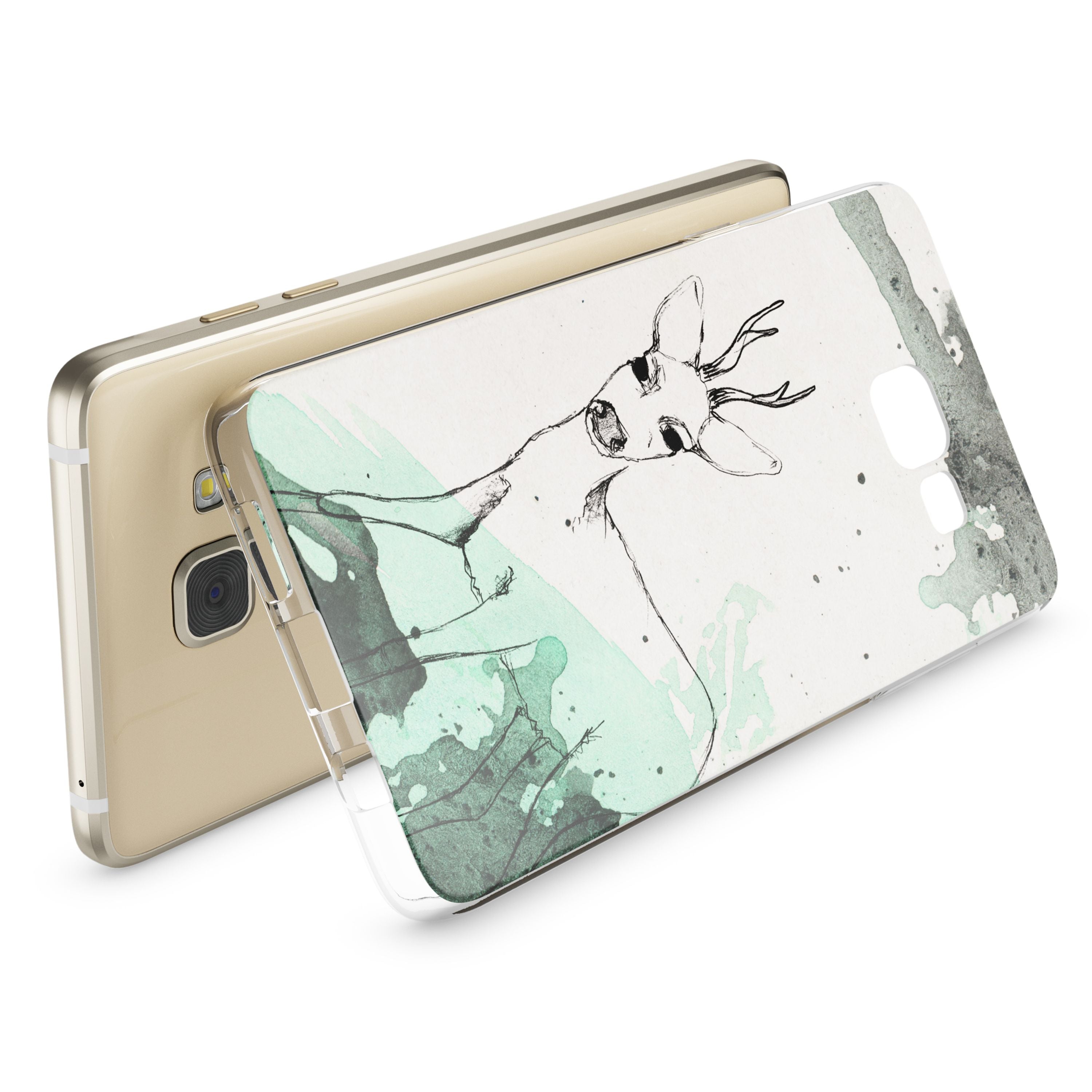 NALIA Transparente Silikonhülle Samsung Galaxy A5 2016 Case Anti-Gelb stoßfest NALIA