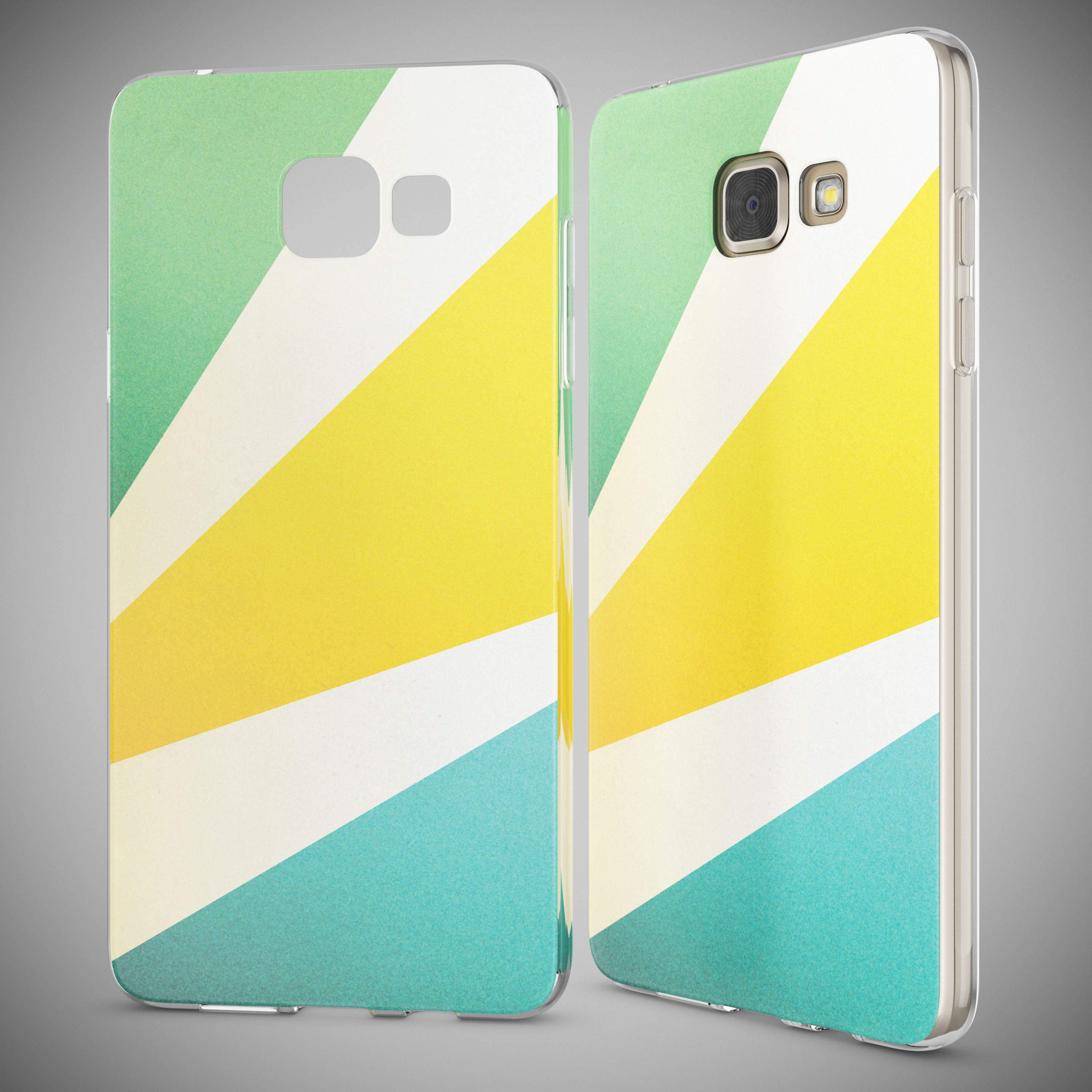 NALIA Transparente Silikonhülle Samsung Galaxy A5 2016 Case Anti-Gelb stoßfest NALIA