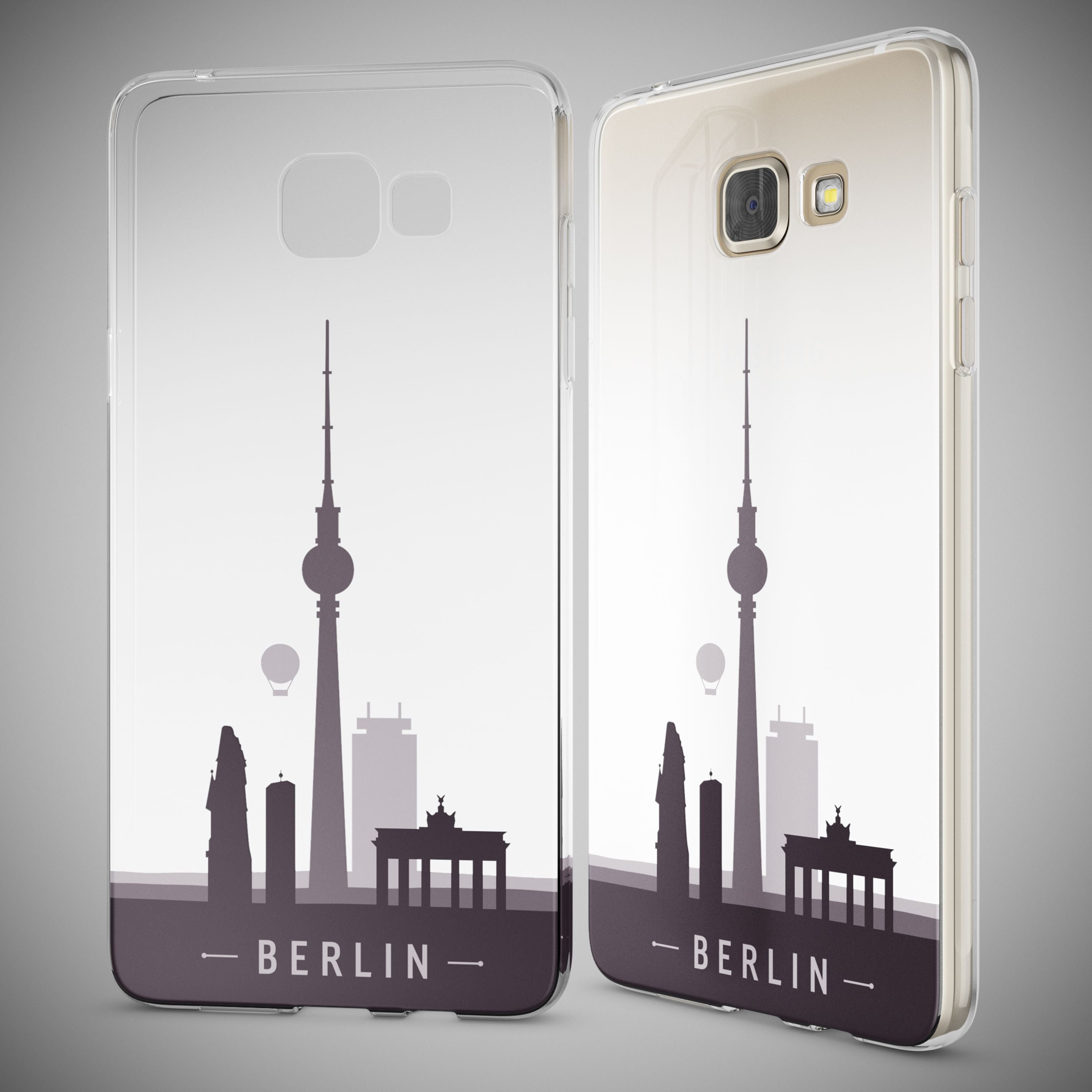 NALIA Transparente Silikonhülle Samsung Galaxy A5 2016 Case Anti-Gelb stoßfest NALIA