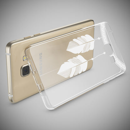NALIA Transparente Silikonhülle Samsung Galaxy A5 2016 Case Anti-Gelb stoßfest NALIA