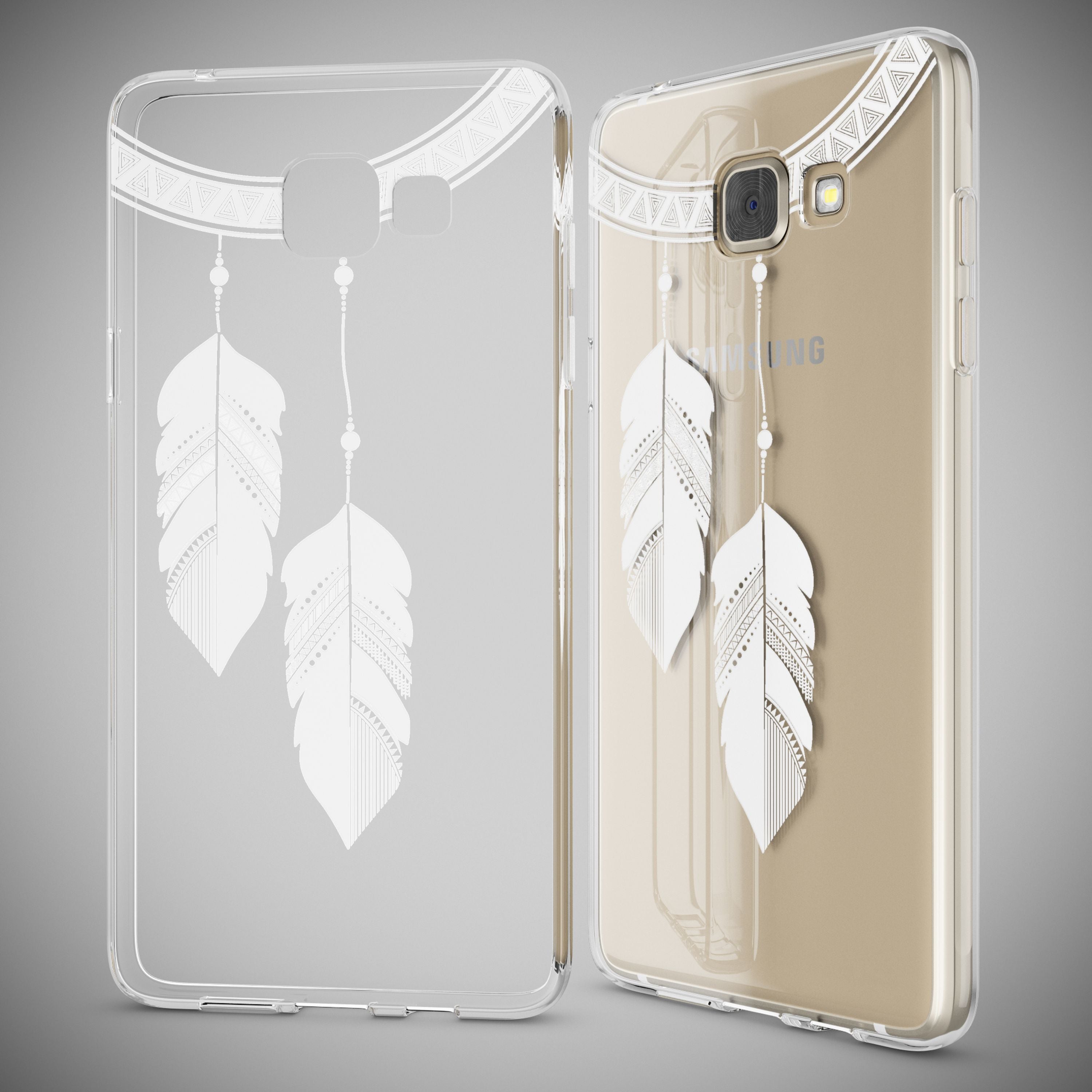 NALIA Transparente Silikonhülle Samsung Galaxy A5 2016 Case Anti-Gelb stoßfest NALIA