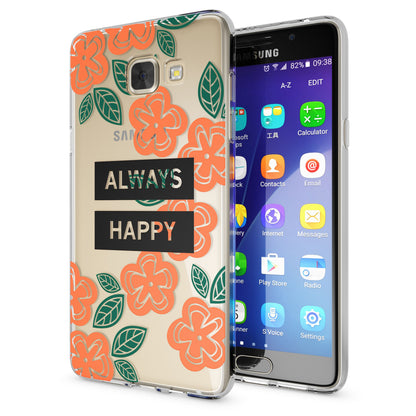 NALIA Transparente Silikonhülle Samsung Galaxy A5 2016 Case Anti-Gelb stoßfest NALIA