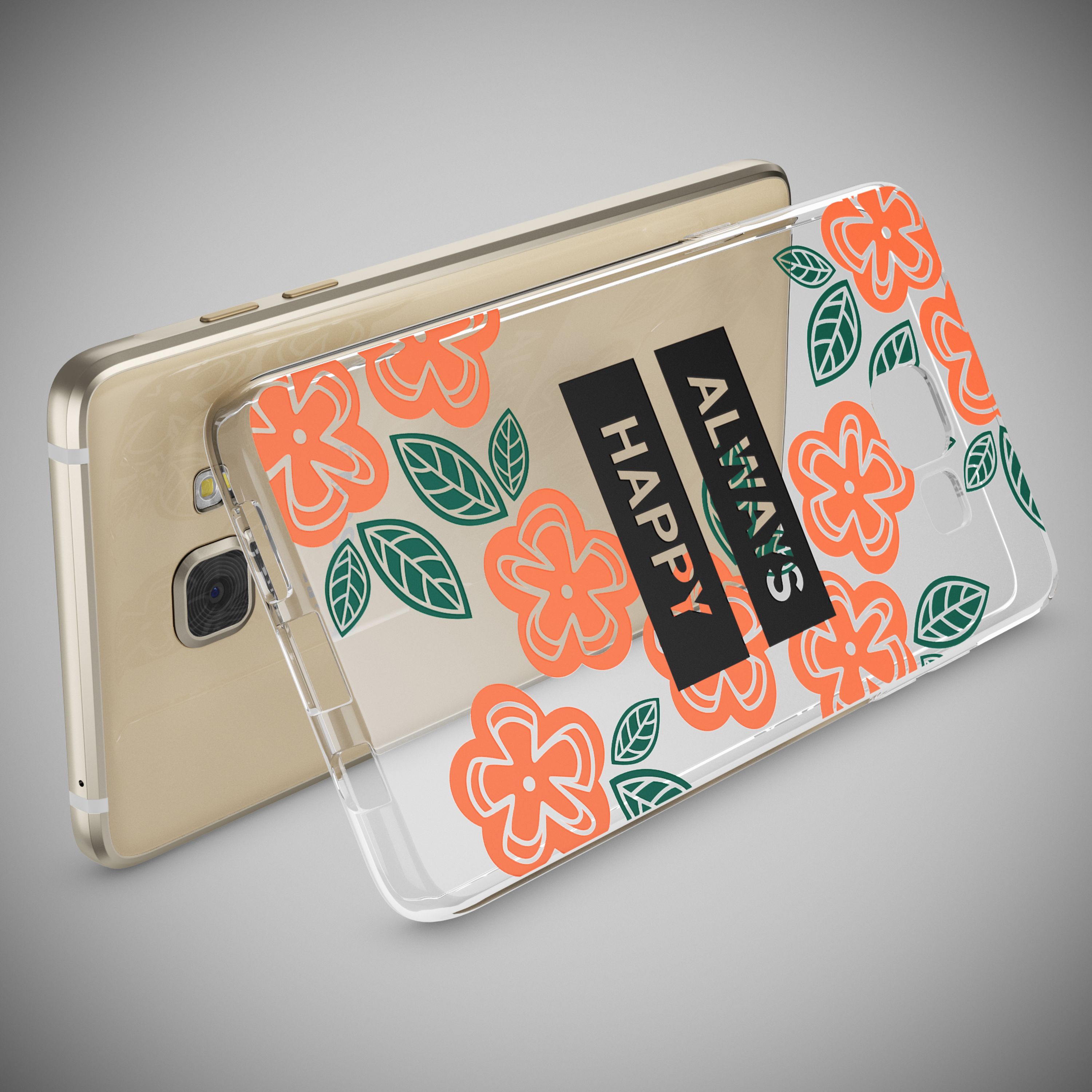 NALIA Transparente Silikonhülle Samsung Galaxy A5 2016 Case Anti-Gelb stoßfest NALIA