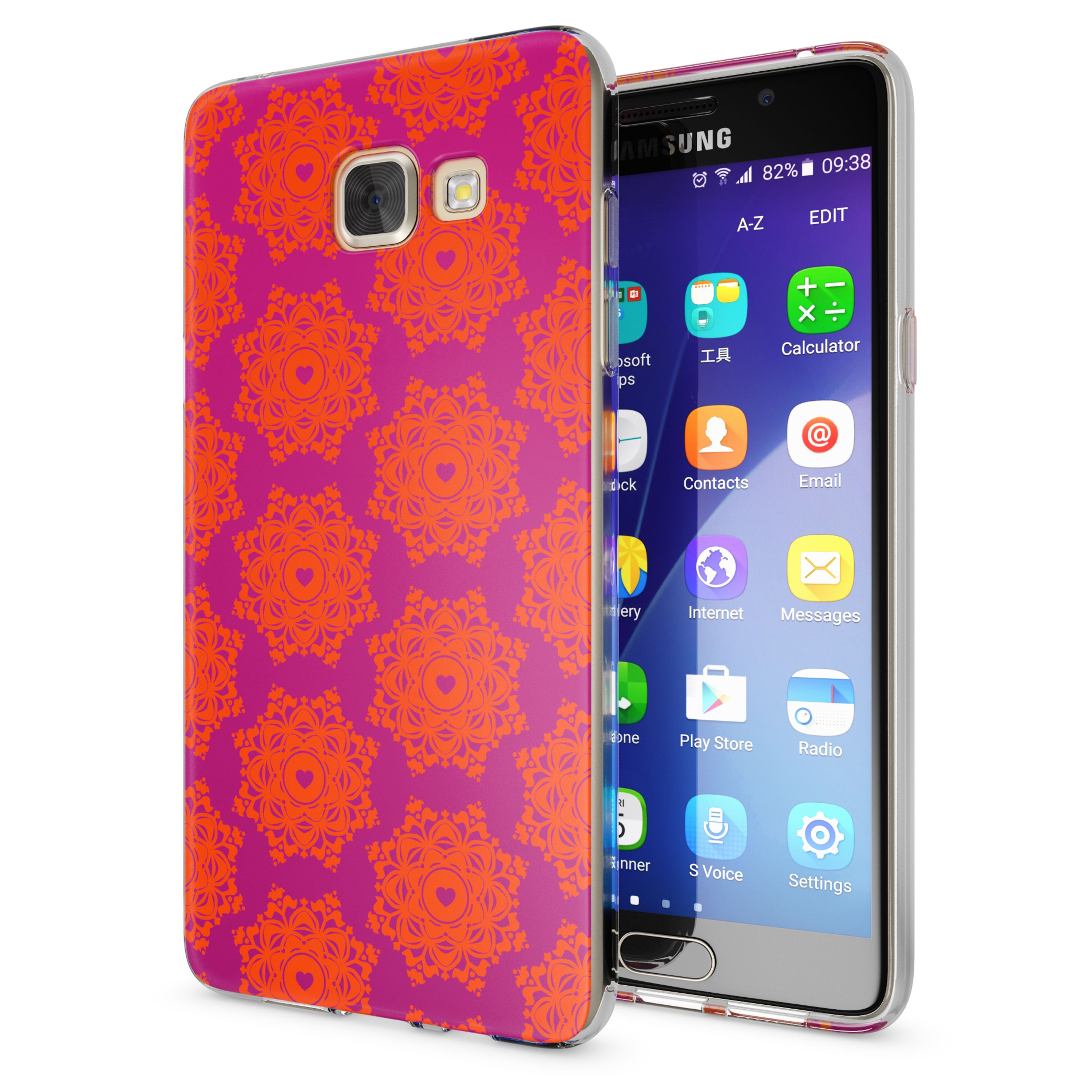 NALIA Transparente Silikonhülle Samsung Galaxy A5 2016 Case Anti-Gelb stoßfest NALIA