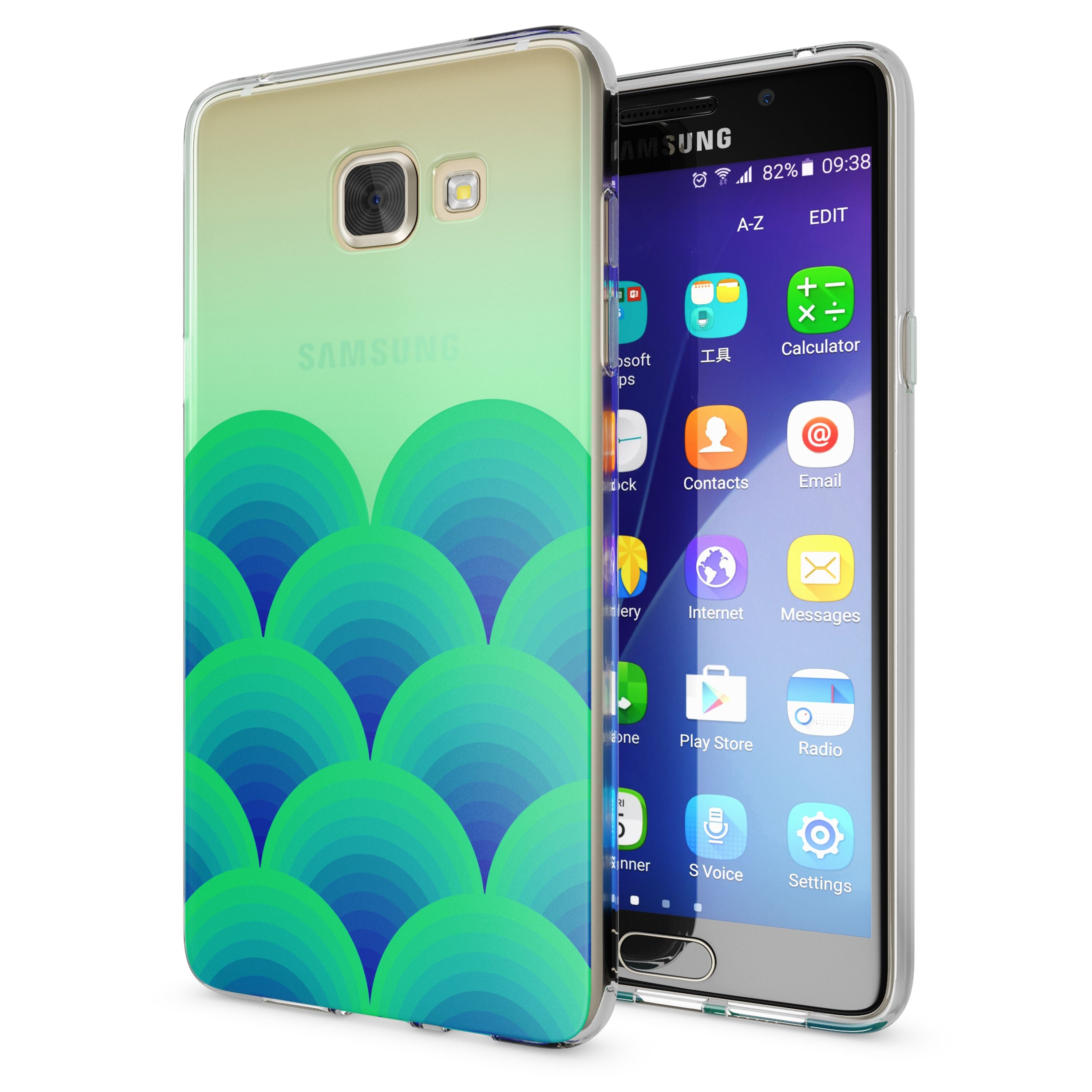 NALIA Transparente Silikonhülle Samsung Galaxy A5 2016 Case Anti-Gelb stoßfest NALIA