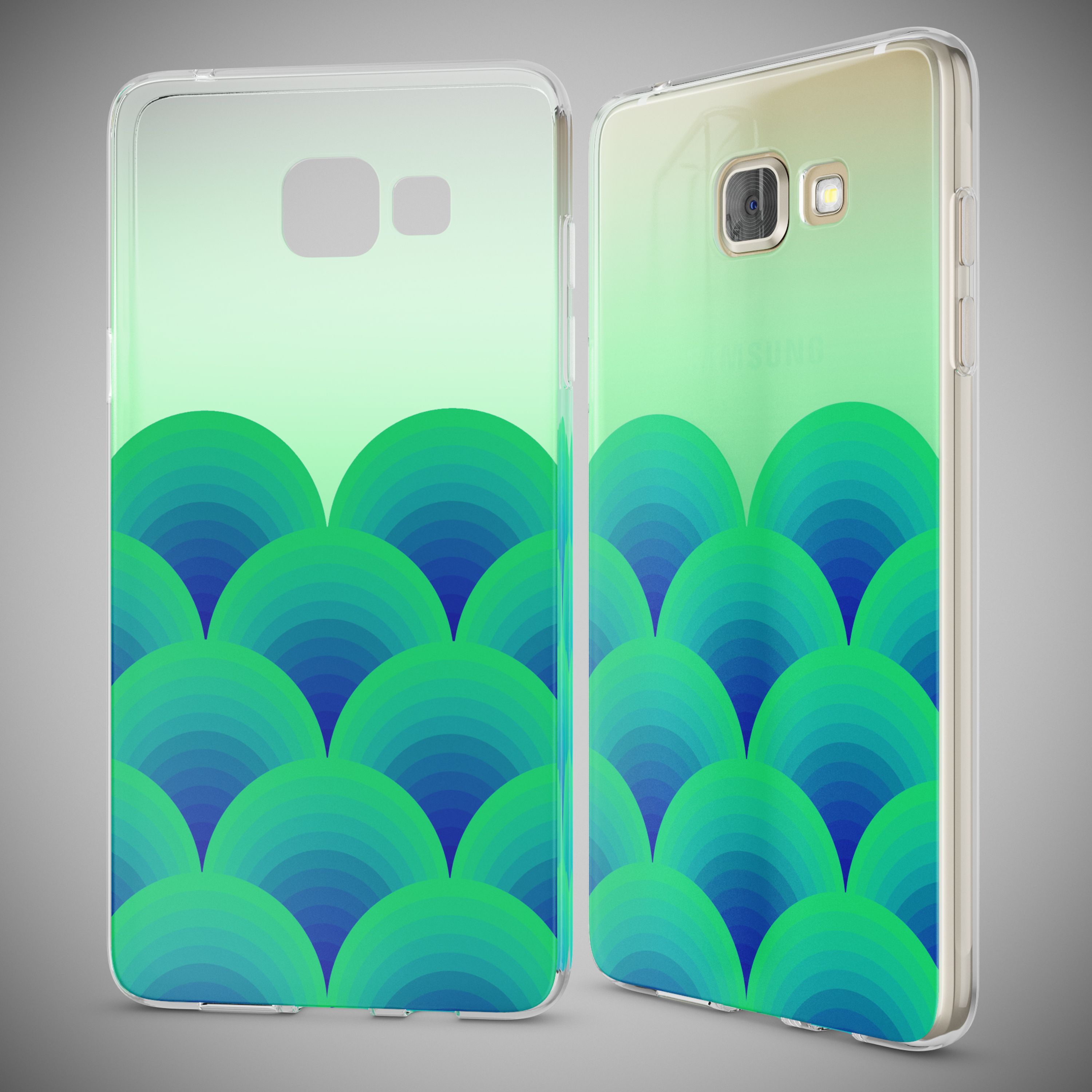NALIA Transparente Silikonhülle Samsung Galaxy A5 2016 Case Anti-Gelb stoßfest NALIA