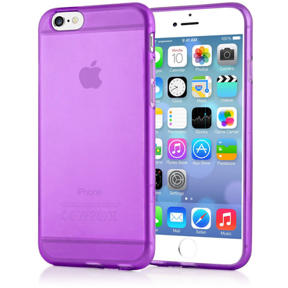 NALIA Handy Hülle für Apple iPhone 6 6S, Silikon Schutz Case Cover Transparent NALIA