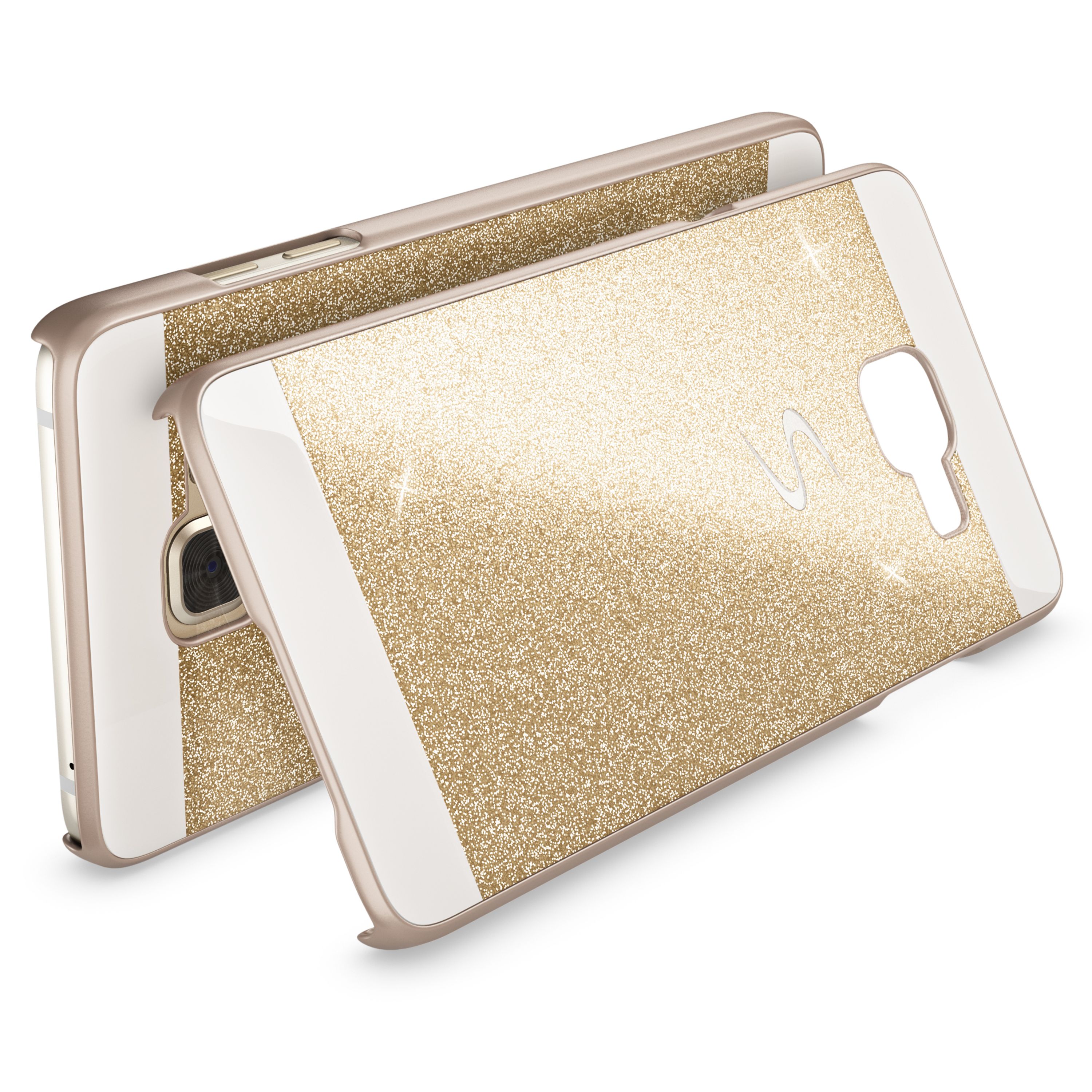 Samsung Galaxy A5 2017 Glitzer Handy Hülle von NALIA, Hard Case Cover Bumper NALIA