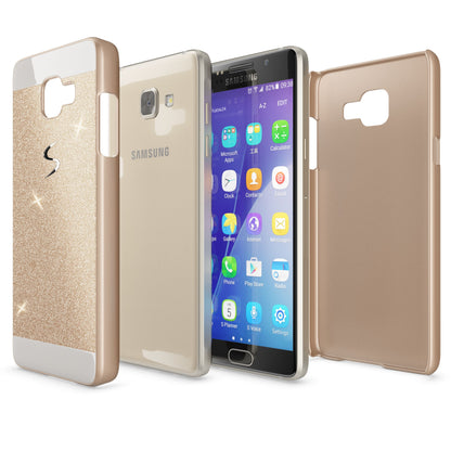 Samsung Galaxy A5 2017 Glitzer Handy Hülle von NALIA, Hard Case Cover Bumper NALIA