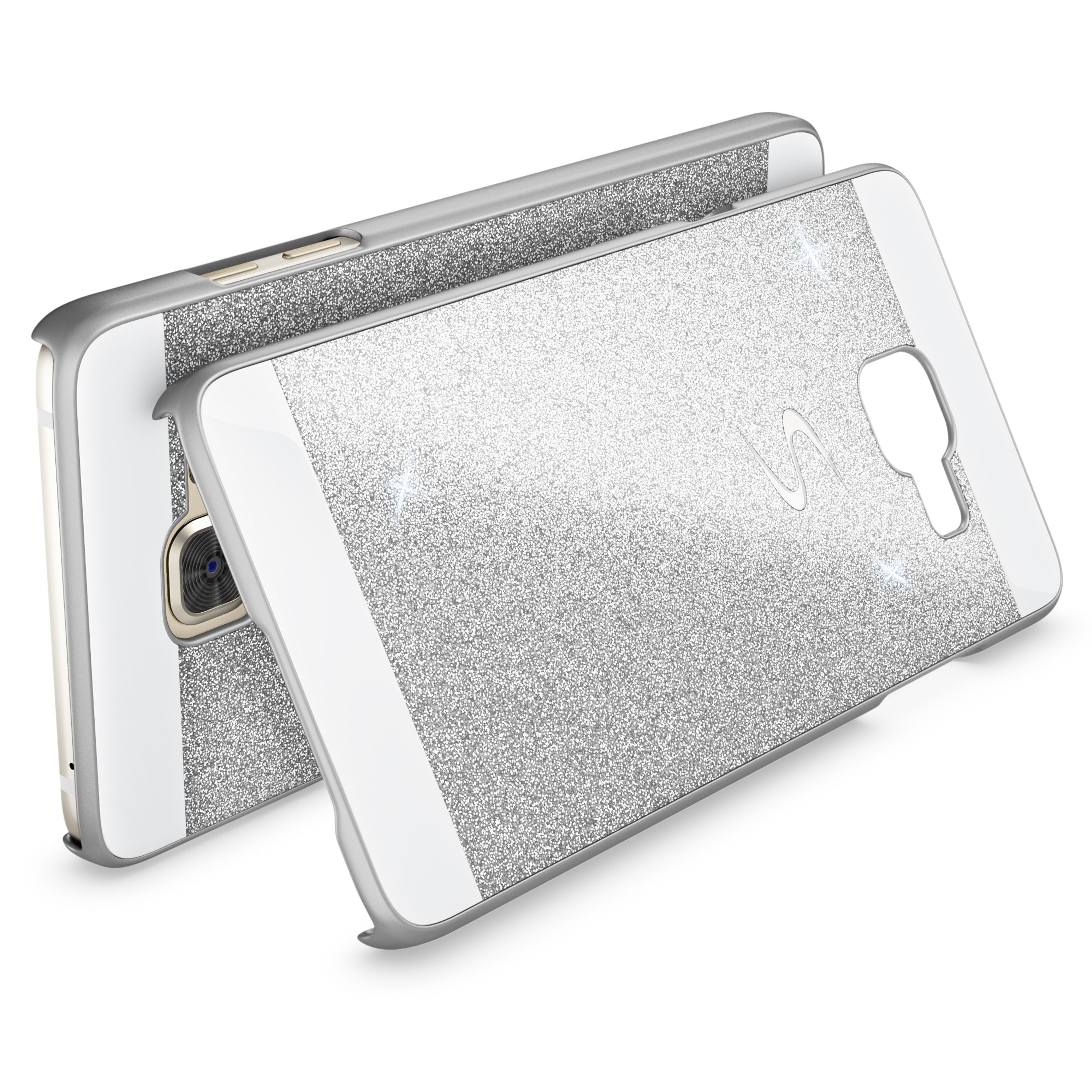 Samsung Galaxy A5 2017 Glitzer Handy Hülle von NALIA, Hard Case Cover Bumper NALIA