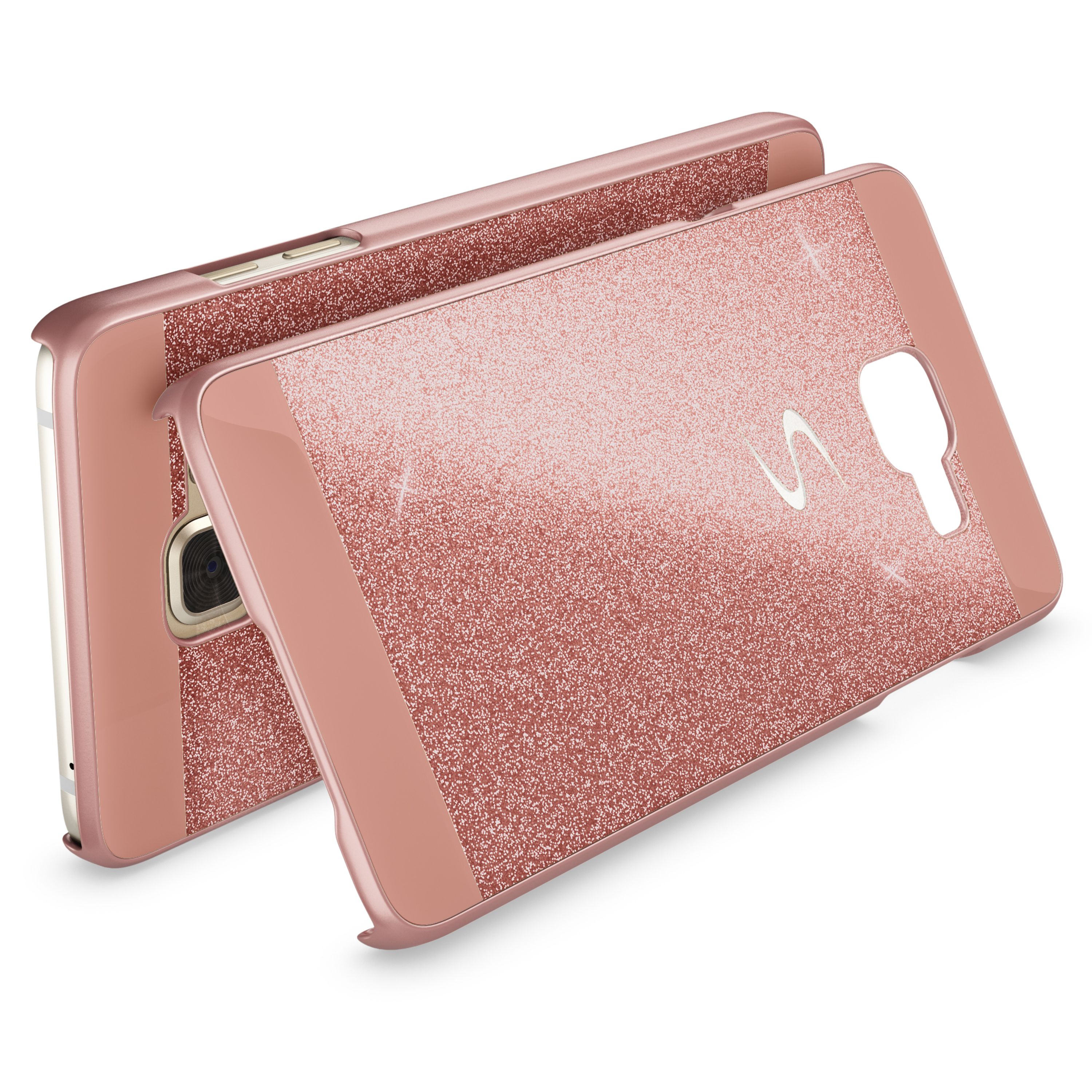 Samsung Galaxy A5 2017 Glitzer Handy Hülle von NALIA, Hard Case Cover Bumper NALIA