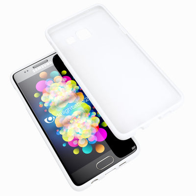 NALIA Handyhülle kompatibel mit Samsung Galaxy A5 2017, Ultra-Slim TPU Silikon Jelly Case Hülle, Dünne Gummi Schutzhülle Skin, Etui Handy-Tasche Telefon-Schale Back-Cover Smart-Phone Bumper - Weiß Default Title NALIA SlimFit Hülle