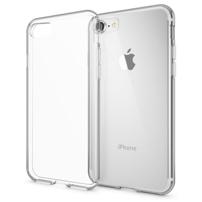 NALIA Transparente Silikonhülle für iPhone 7 / 8 / SE 2020 / SE 2022 – Anti-Gelb & Rutschfest – GLAZE (Handyhülle Kristallklar, Schlank & Stoßfest) – Marke aus Berlin Default Title NALIA Transparente Hülle