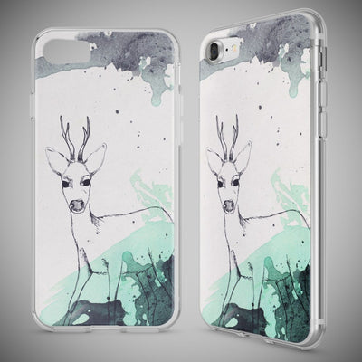 NALIA Handyhülle kompatibel mit iPhone 7, Slim Silikon Motiv Handy-Case Crystal Schutz-Hülle Dünn Durchsichtig, Etui Handy-Tasche Schale Back-Cover Transparent Bumper NALIA Transparente Hülle